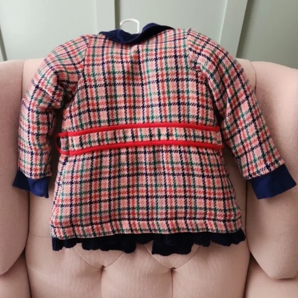 Wildflowers Size 4 Or 4t Winter Coat Jacket Smocked Brand Wild Flowers - Picture 4 of 4